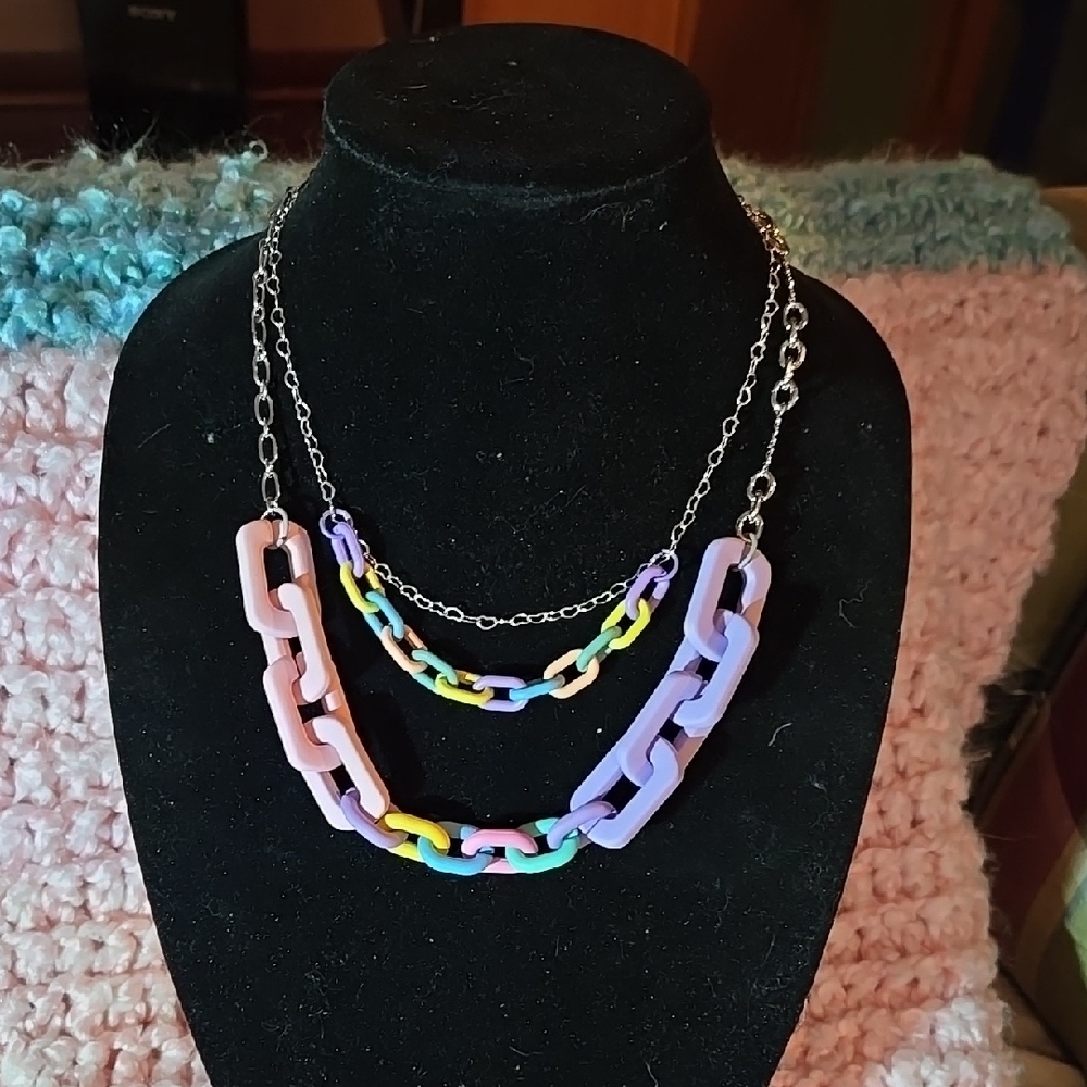 Colorful Chain Necklace